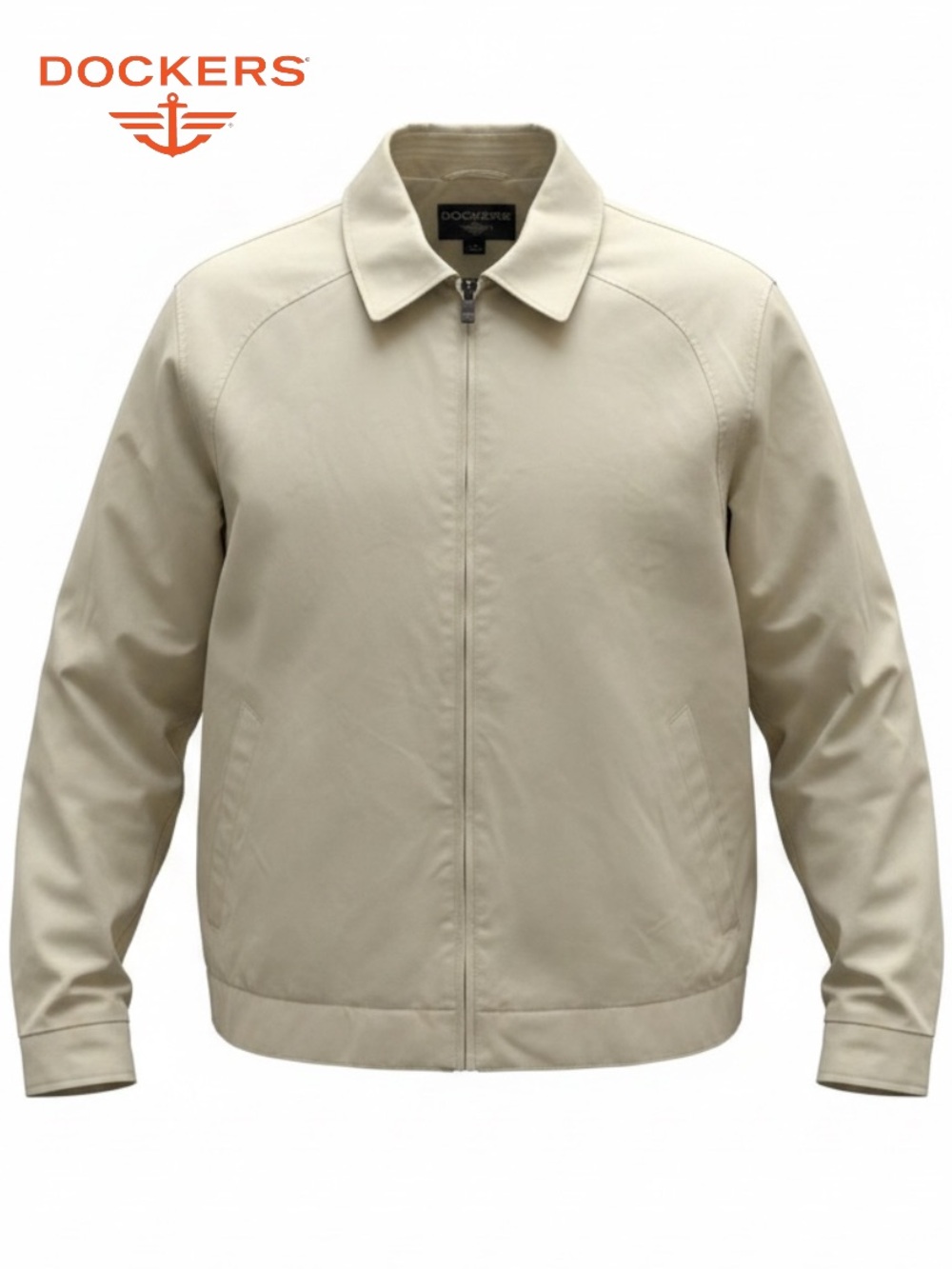 Docker's Cotton Twill Bomber Work Jacket Padded Lining Insulation Golf | Size XL
